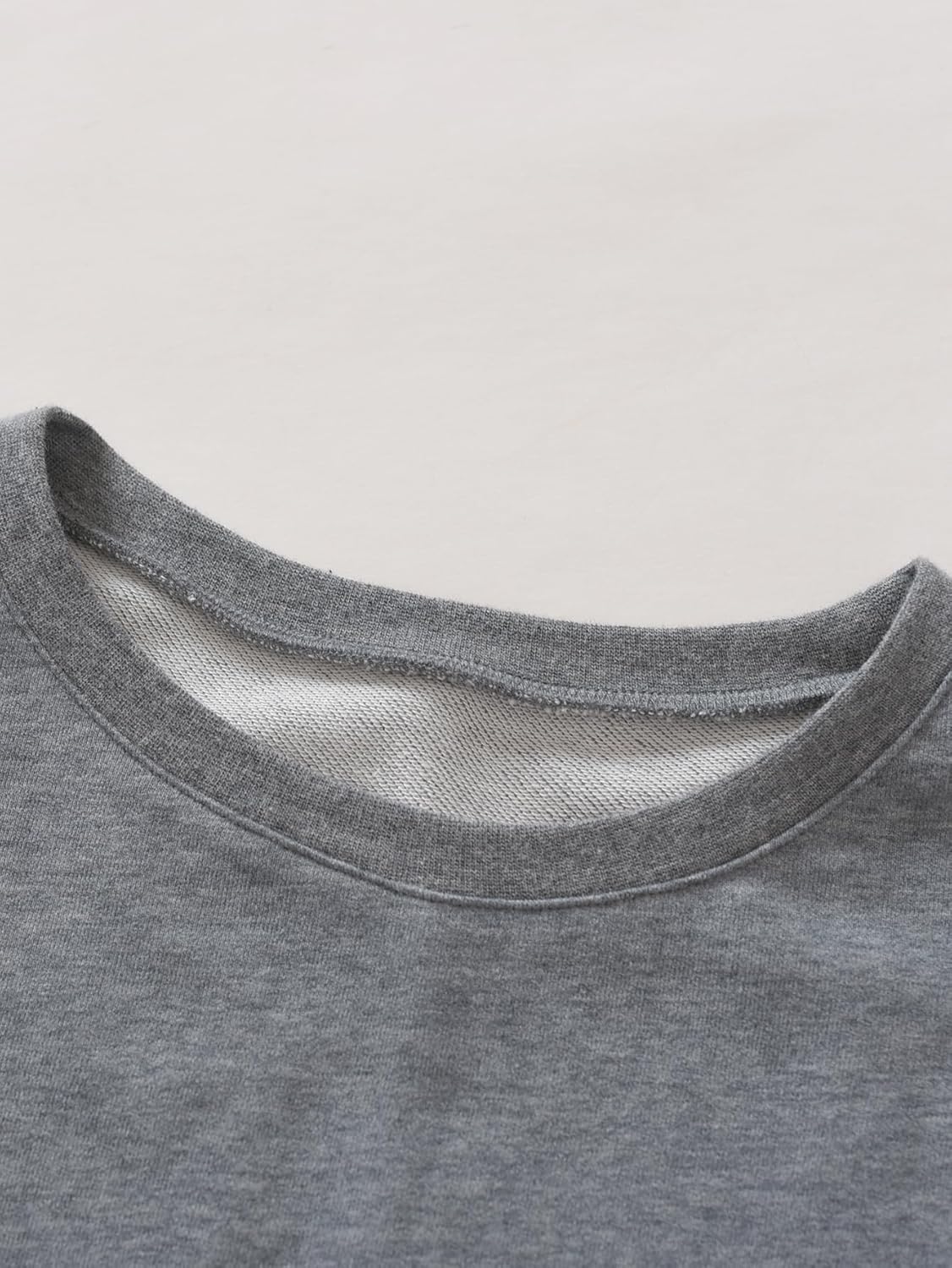 Women's Petite Sweatsuits Wide Leg Sweatpants and Sweatshirt Sets Loungewear - Image 7