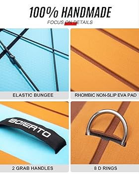 Amazon | Boierto 空気注入式スタンドアップパドルボード 10