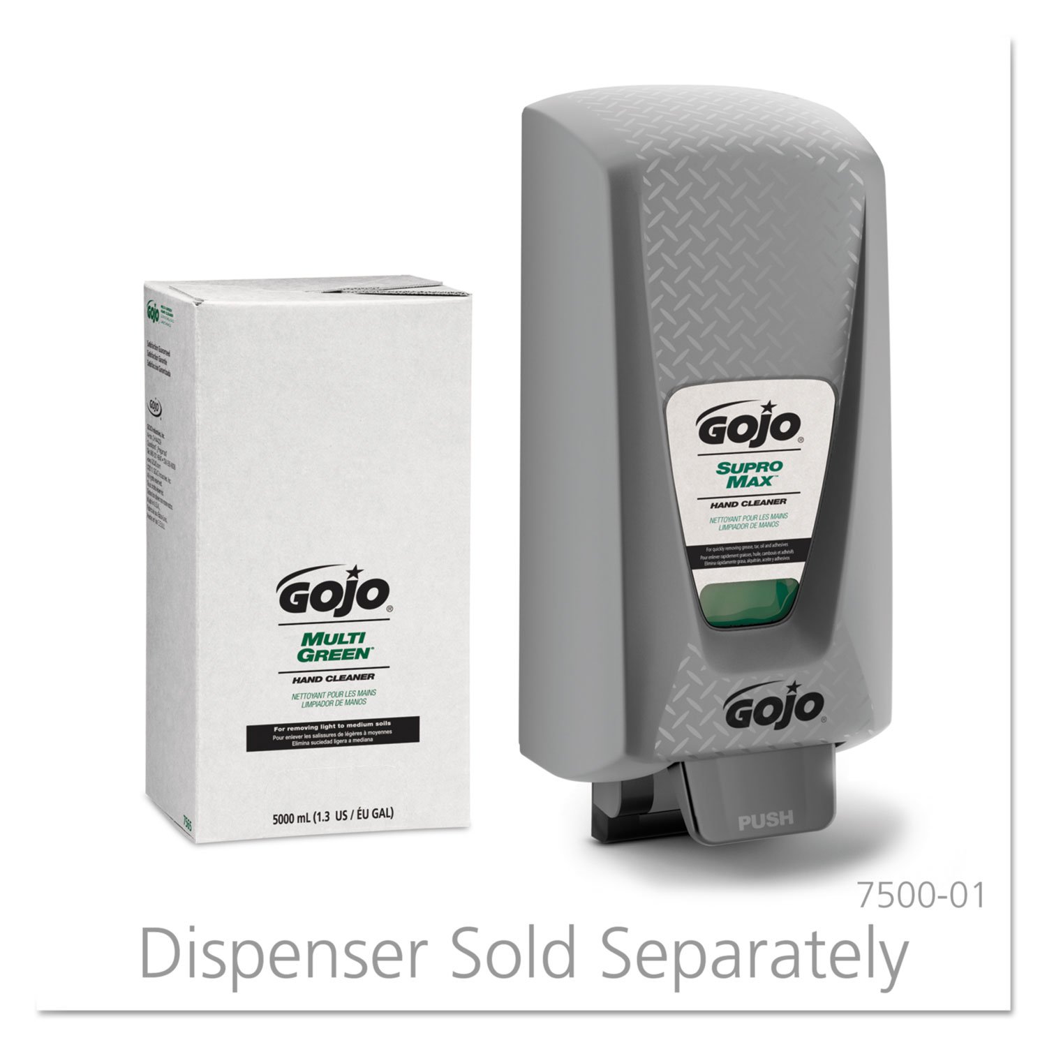 Amazon.com: GOJO 7565-02 Multi Green Hand Cleaner, 5000mL Refill