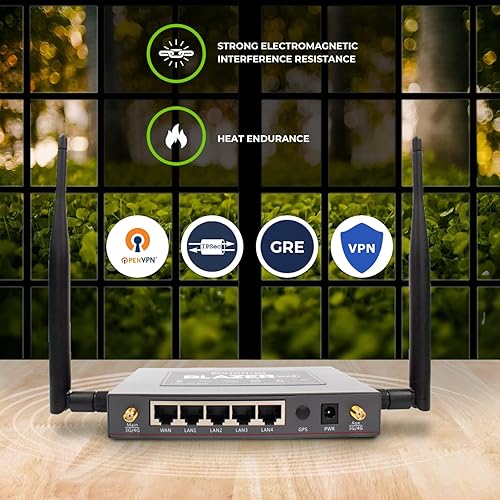 Miniatura 6 de Bolton Technical Blazer Max  Enrutador celular portátil 4G LTE CAT6 WiFi 6  Velocidades de hasta 1.2 Gbps para Verizon, T-Mobile, AT&T