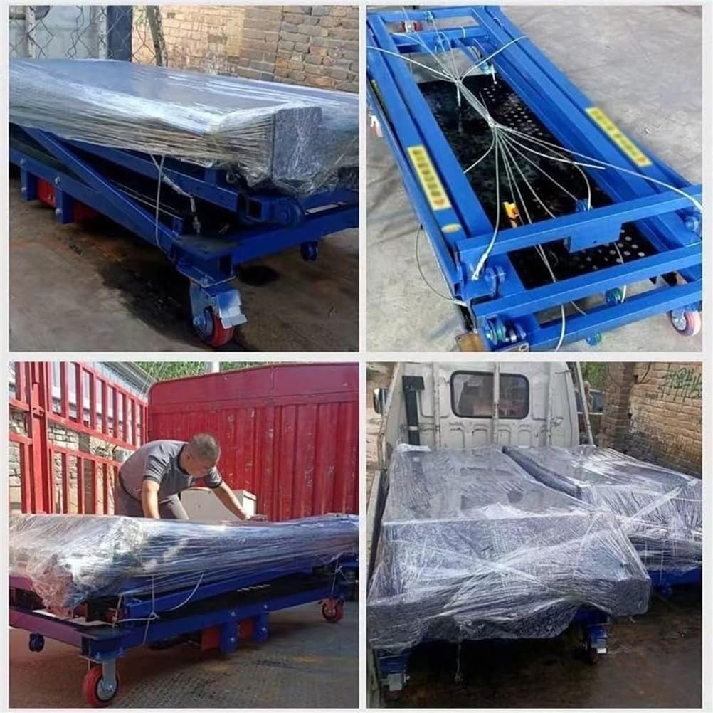 Elektrische Gerüsthebebühne – Langlebige Bauaufzug mit Lenkrollen für Heimdekoration und DIY-Projekte – Stabiler und einfach zu bedienender Hebegerüst