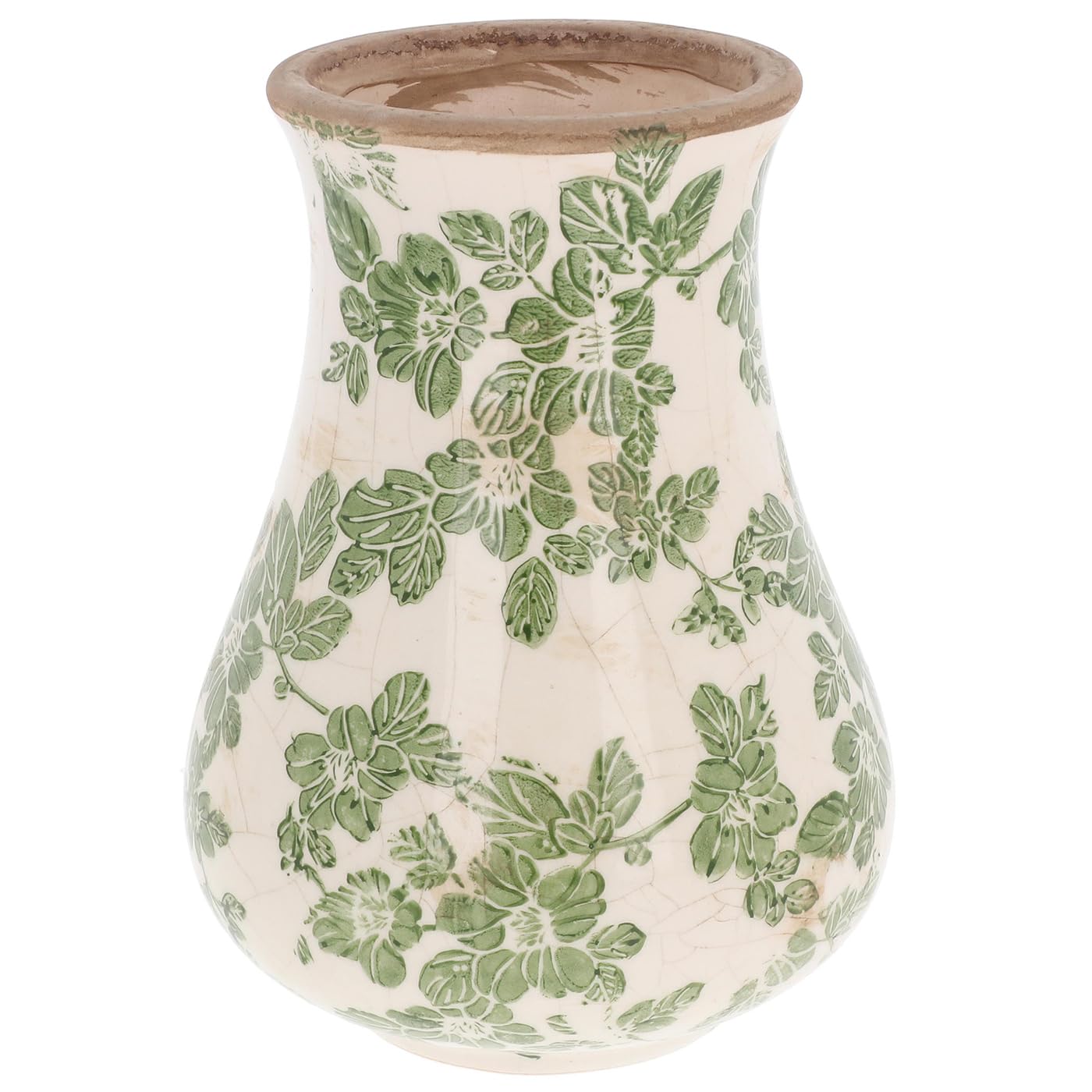 Shudehill Giftware Bouquet Vase Ceramic Clematis Garden Planter And Vases In Bouquet, Jug, Traditional And More! (Bouquet Vase)