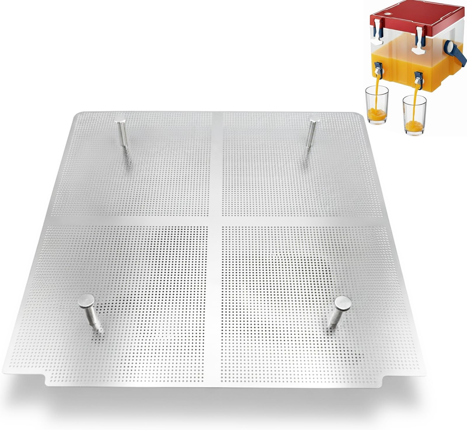 Filter for Rtic Halftime Water Cooler 3 Gallon, 304 Stainless Steel Chassis Strainer for Rtic Water Cool-er, High Flows Waters Coolers Drain Filter Prevents Wa-ter Outlet from Clogging