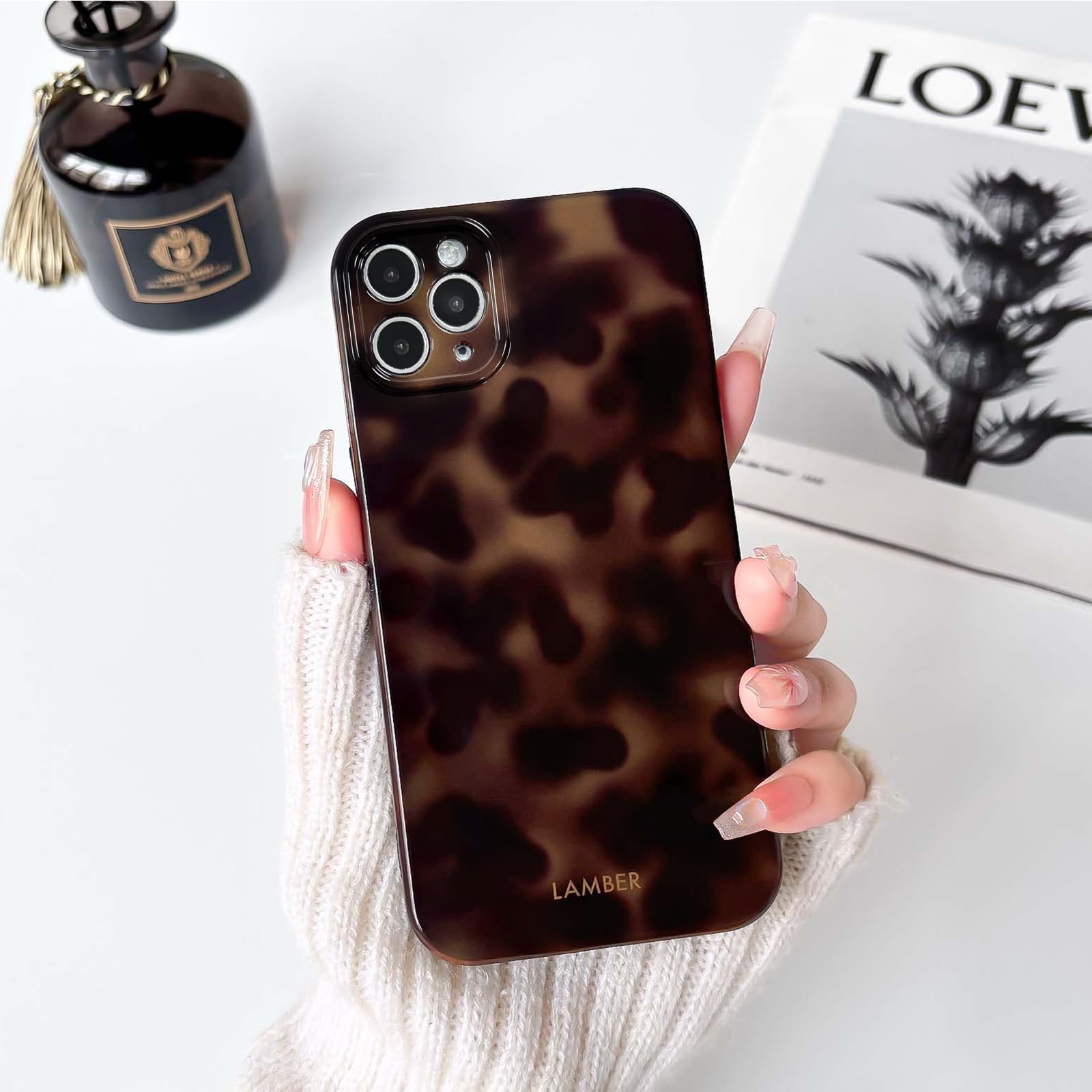 Coque Souple Pour OnePlus Nord CE4 Lite - Design Léopard Et Cœurs, TPU, Protection Anti-choc (Noir)