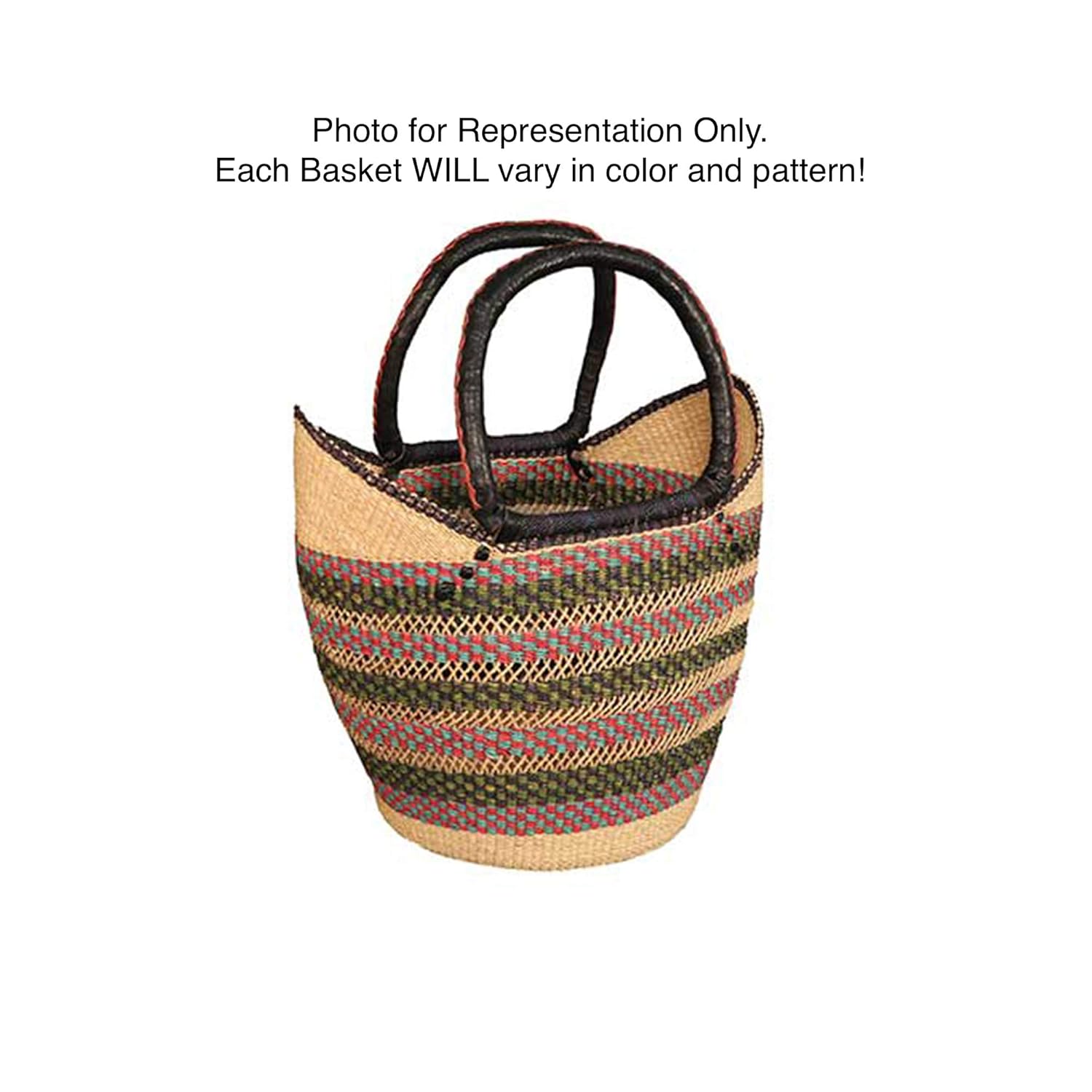 AFRICAN MARKET BASKET Shopping Tote, 1 EA - Image 5