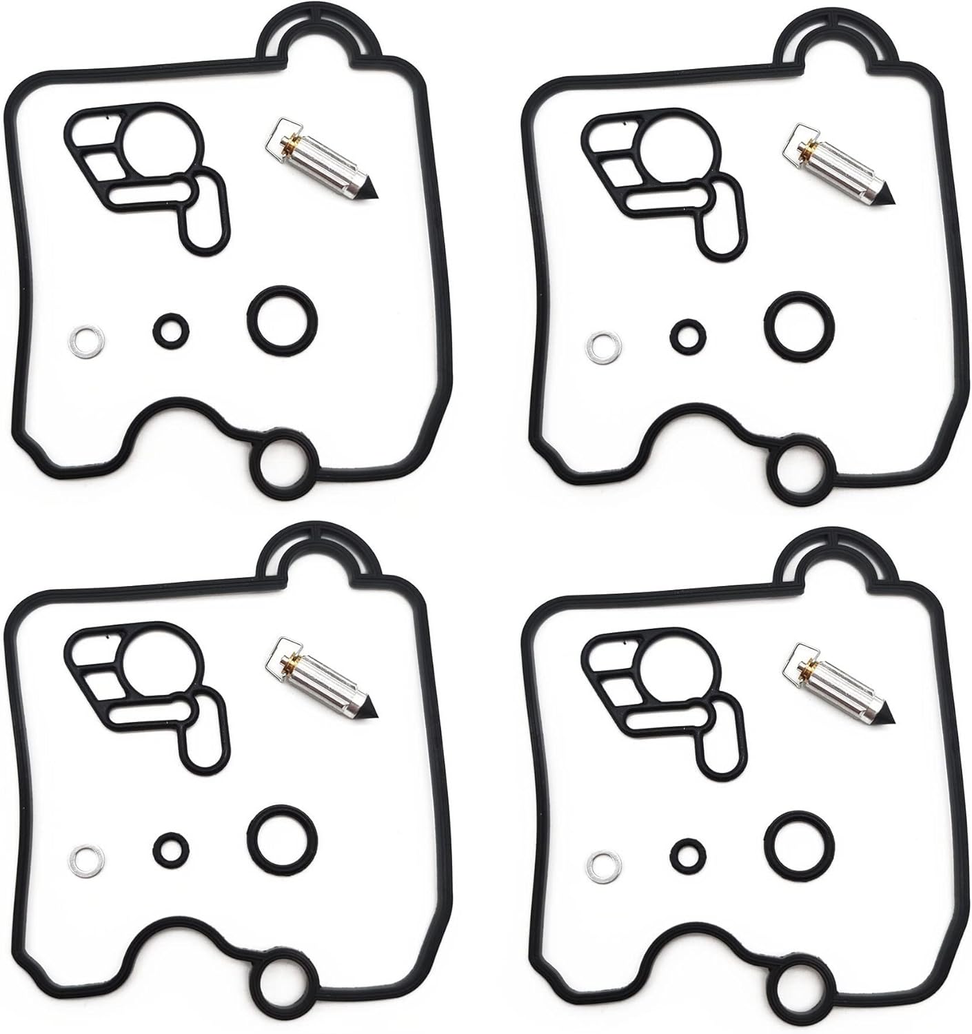 鈴木用のオートバイエンジンキャブレター修理キットフローティングニードルガスケット部品 GJ74a GJ 74a盗賊250 GSF25