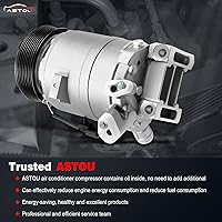 Vista 7 de Compresor de CA compatible con 3.5L para Nissan para Maxima para Pathfinder para Murano para Quest 2009-2015 Compresor de aire acondicionado