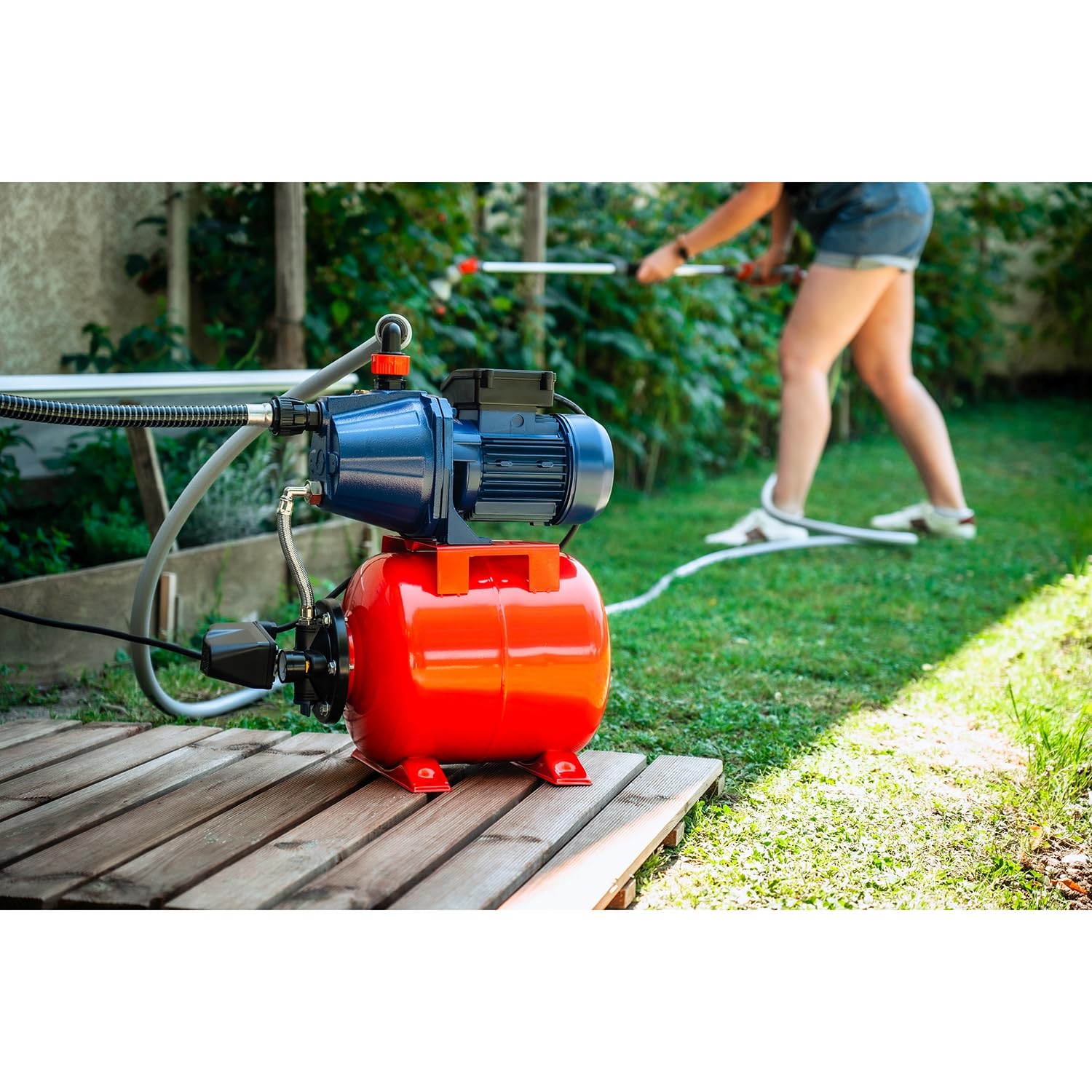Groupe de surpression Spid’O ECOP 160/20 - Pompe 900 W + réservoir 20 L - Débit 3,6 m³/h - Pression 4,2 bars