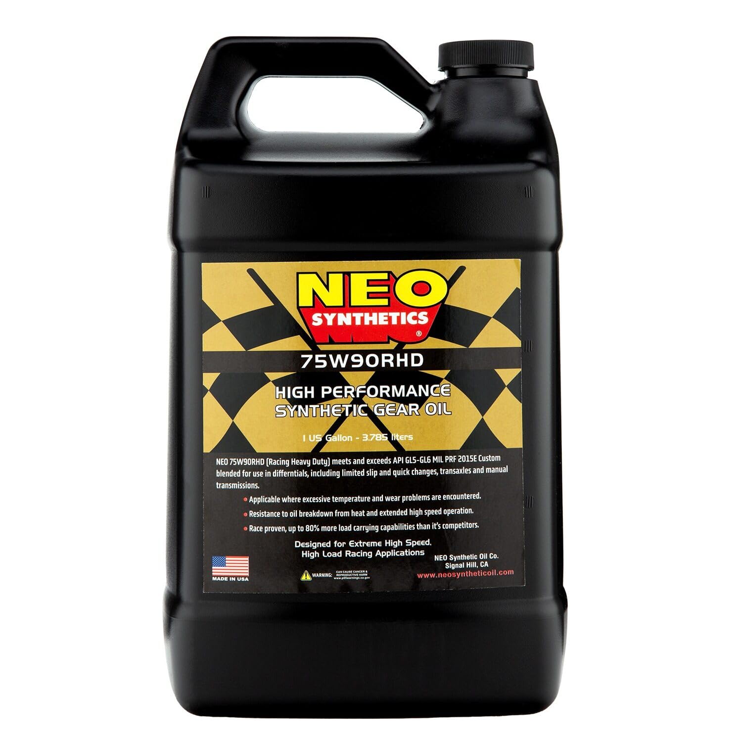 Amazon | neo-7590rhd-g Neoシンテティクス75 W90 RHD Gear Lubeガロン