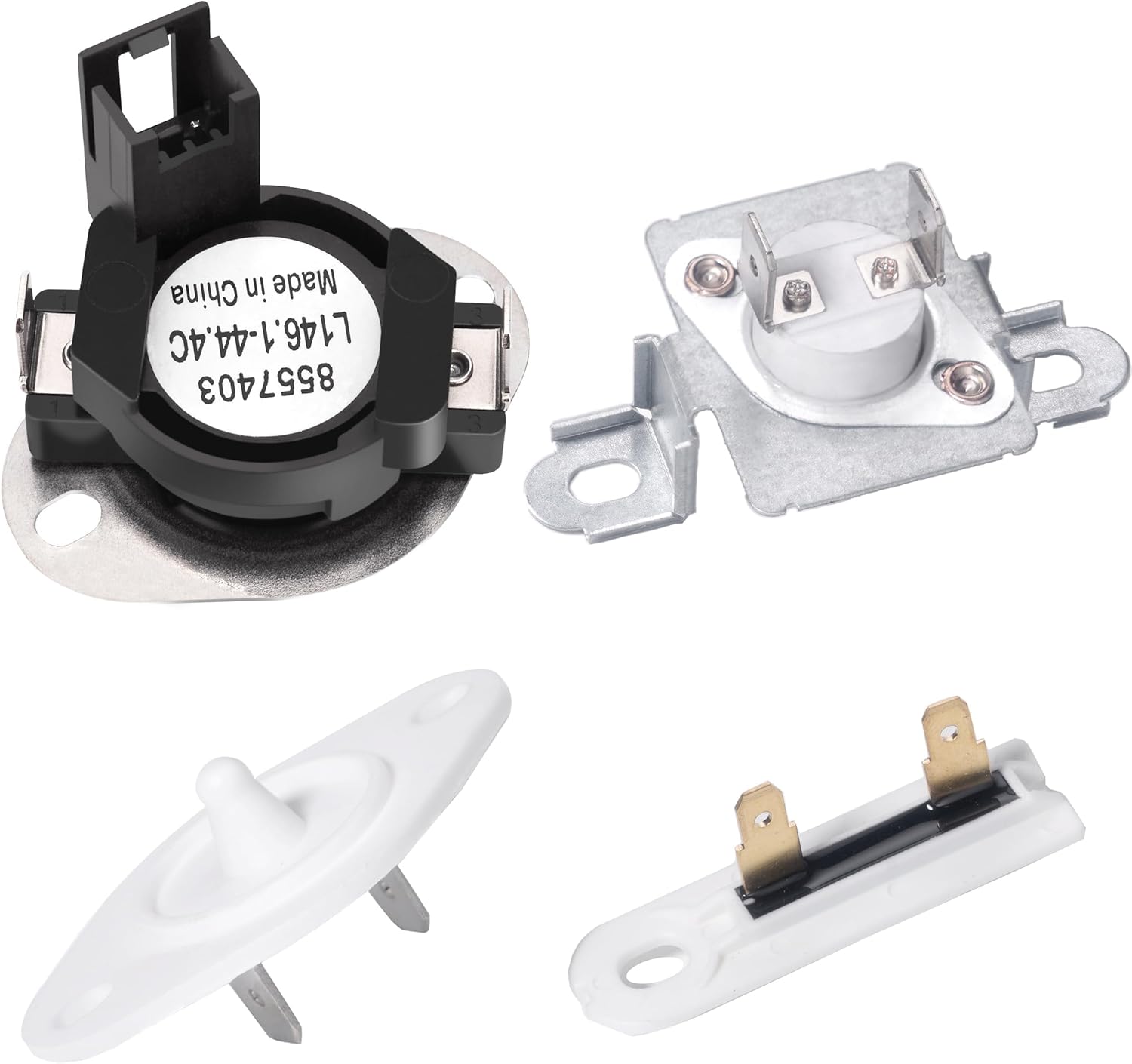 280148 Thermal Cut-off Kit 3392519 Thermal Fuse 8577274 Thermistor Dryer replacement Kit Fit For whirl-pool Dryers WED7300XW0, WED7400XW0, WED7505FW0, WED7540FW0, WED7540FW1, WED7590FW0, WED7590FW1