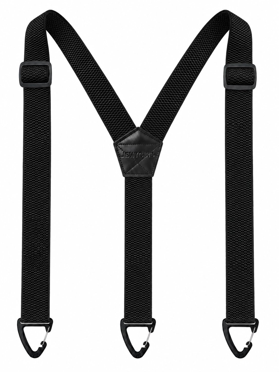 JEMYGINS Hidden Suspenders for Men Under Clothes with 3 Snap Loop (1.5" Wide)