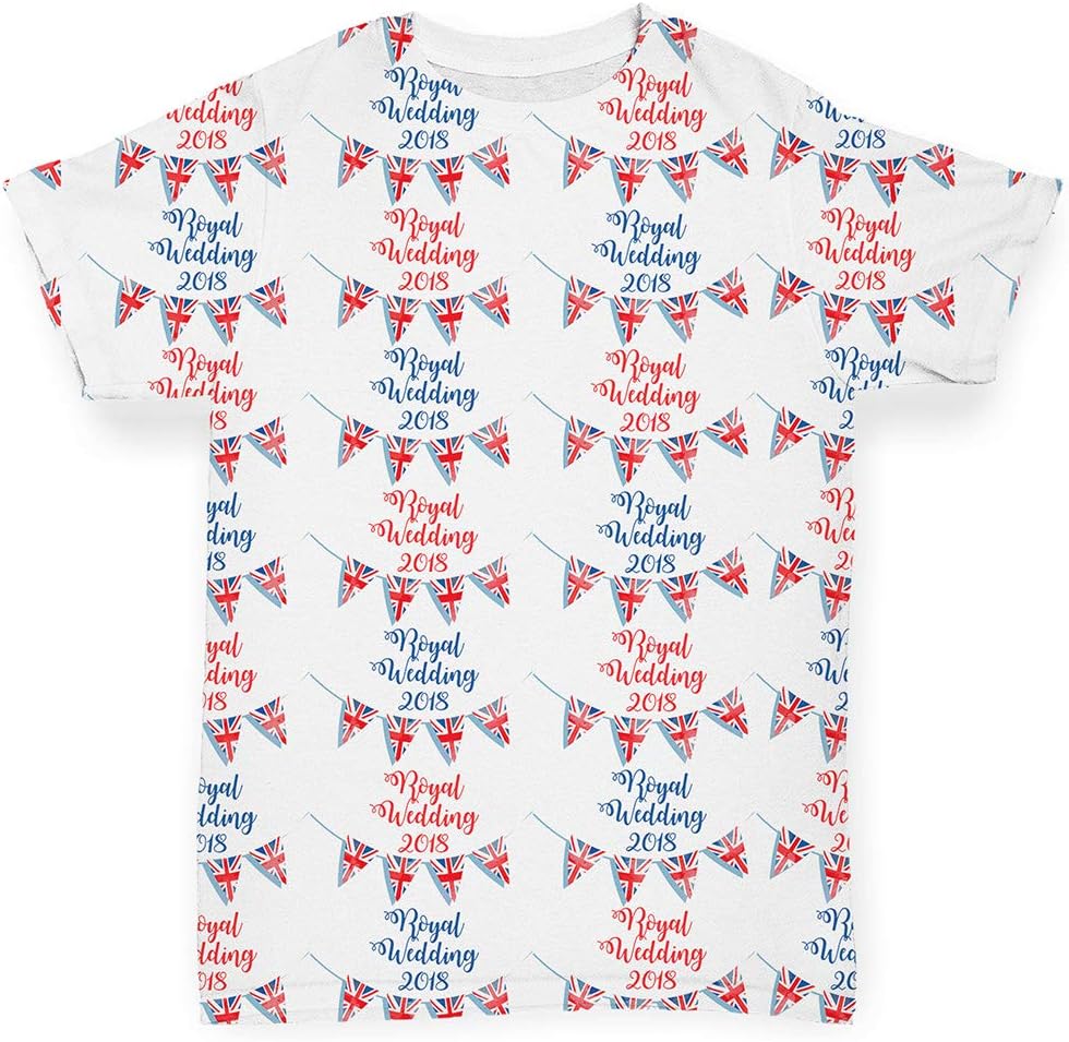 TWISTED ENVY Baby Boy Clothes Royal Wedding 2018 Bunting Pattern