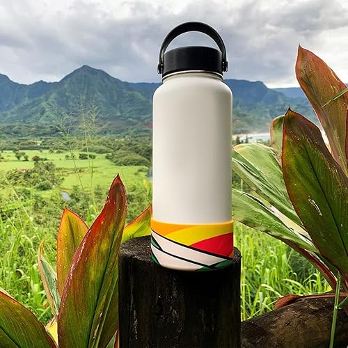 Miniatura 4 de REUZBL Funda de silicona para botella de 20 a 40 onzas, vasos Hydro Flask, vasos simples y modernos, vaso de Iron Flask, vasos similares, accesorio