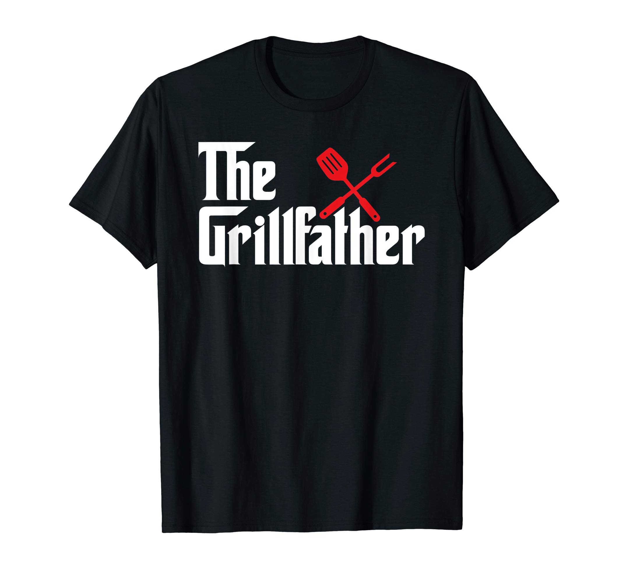 The Grillfather Barbeque Grilling T Shirt GiftsThe Grillfather BBQ Grill & Smoker | Barbecue Chef T-Shirt T-Shirt