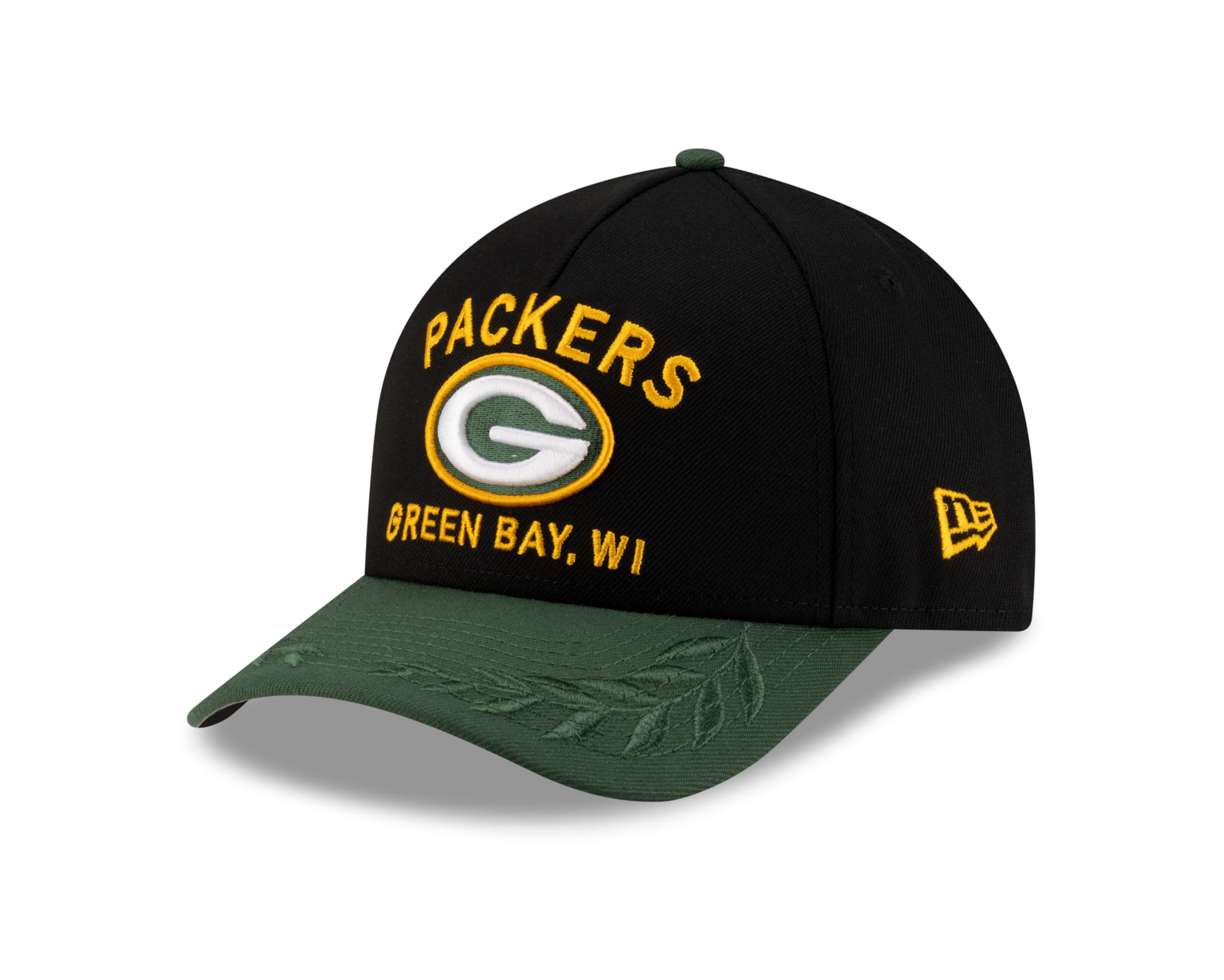 New Era 9FORTY Adult's NFL Draft NFL Green Bay Packers Baseball Cap Hat Dark Green