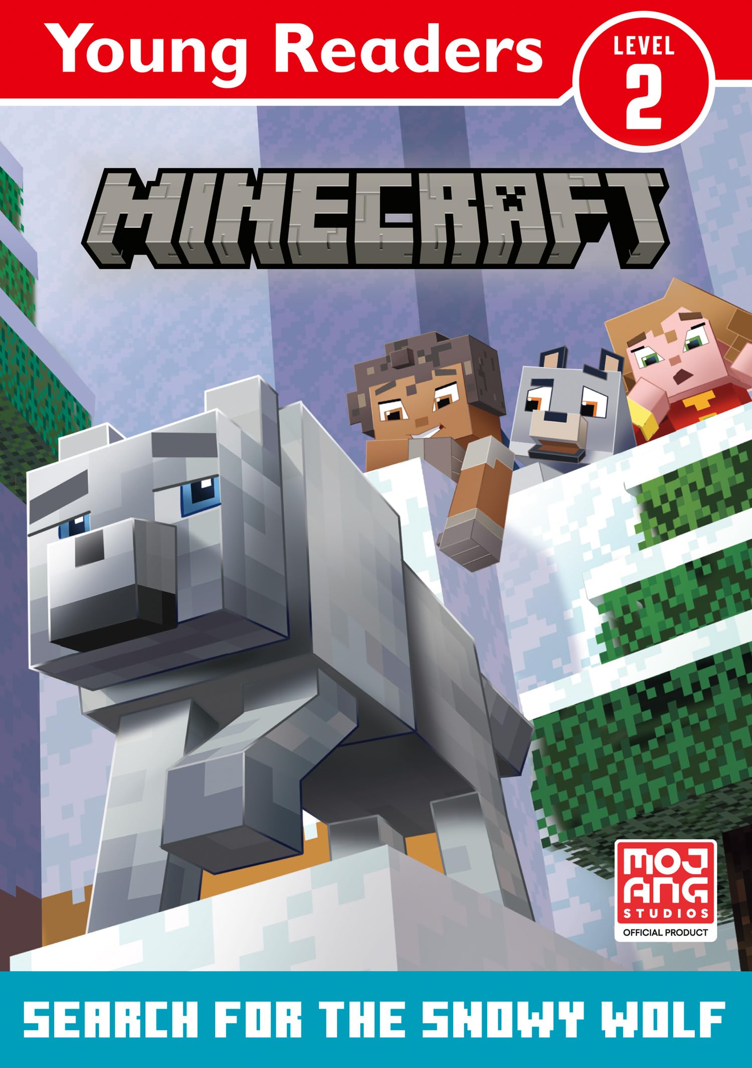 Minecraft Young Readers: Search for the Snowy Wolf: New for 2026, an official illustrated gaming adventure, perfect for children aged 5, 6 and 7