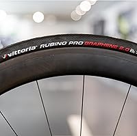 Vista 9 de Vittoria Rubino Pro IV Graphene 2.0 - Neumático de bicicleta de carretera de alto rendimiento, listo para sin cámara, neumáticos de bicicleta