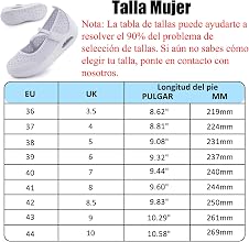 Zapatos Cómodos para Caminar para Mujeres con Correa Ajustable, Zapatos de Enfermería Casuales de Malla Transpirable Zapatillas Ligeras de Cojín de Aire 19224
