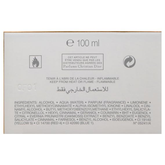 Dior Christian Diorama for Women Eau de Toilette Spray, 3.4 Ounce