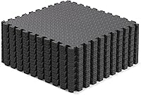 Vista 11 de Yes4All 24SQFT-120SQFT - Tapete de ejercicio de rompecabezas para gimnasio en casa, baldosas de espuma EVA entrelazadas con borde