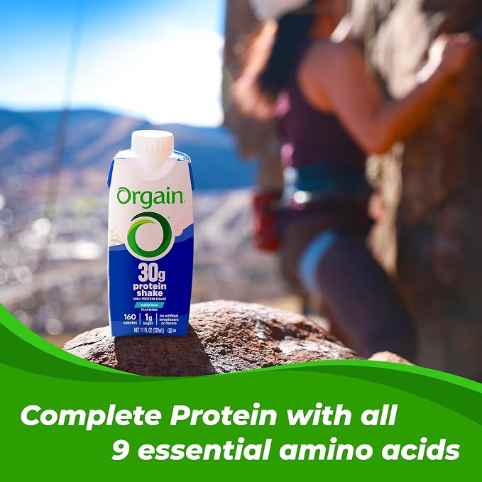 Orgain Batido Proteico Vainilla 30g Pack 12 miniatura 6