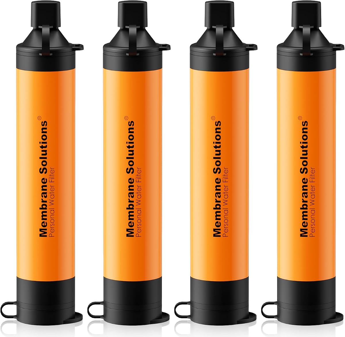 Membrane Solutions Filtro de agua personal Pajita S1 | Certificado NSF/ANSI 42 372 401, capacidad de 1320 galones, 0,1 micras, se adapta a botellas de 28 mm, sin BPA, supervivencia, emergencia, senderismo, acampada