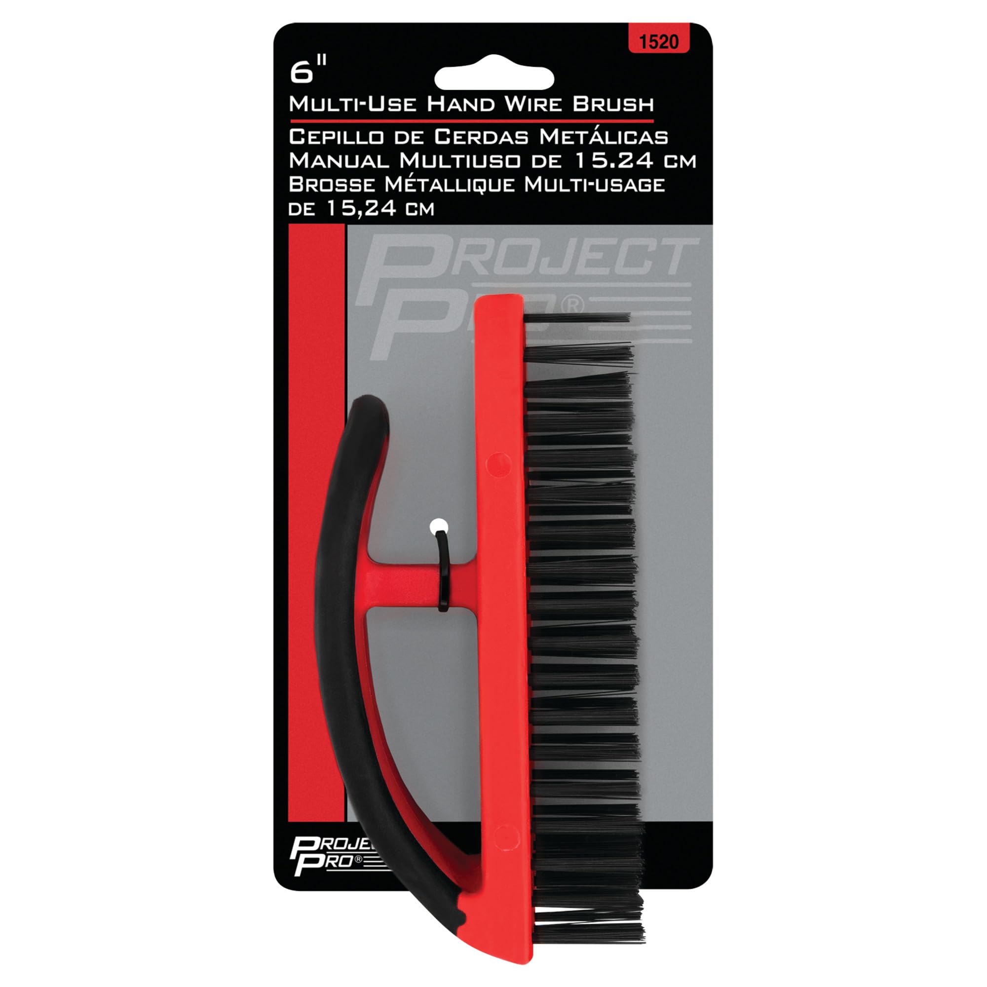 Performance Tool Herramienta 1520, cepillo multiusos de alambre de mano de 6 pulgadas