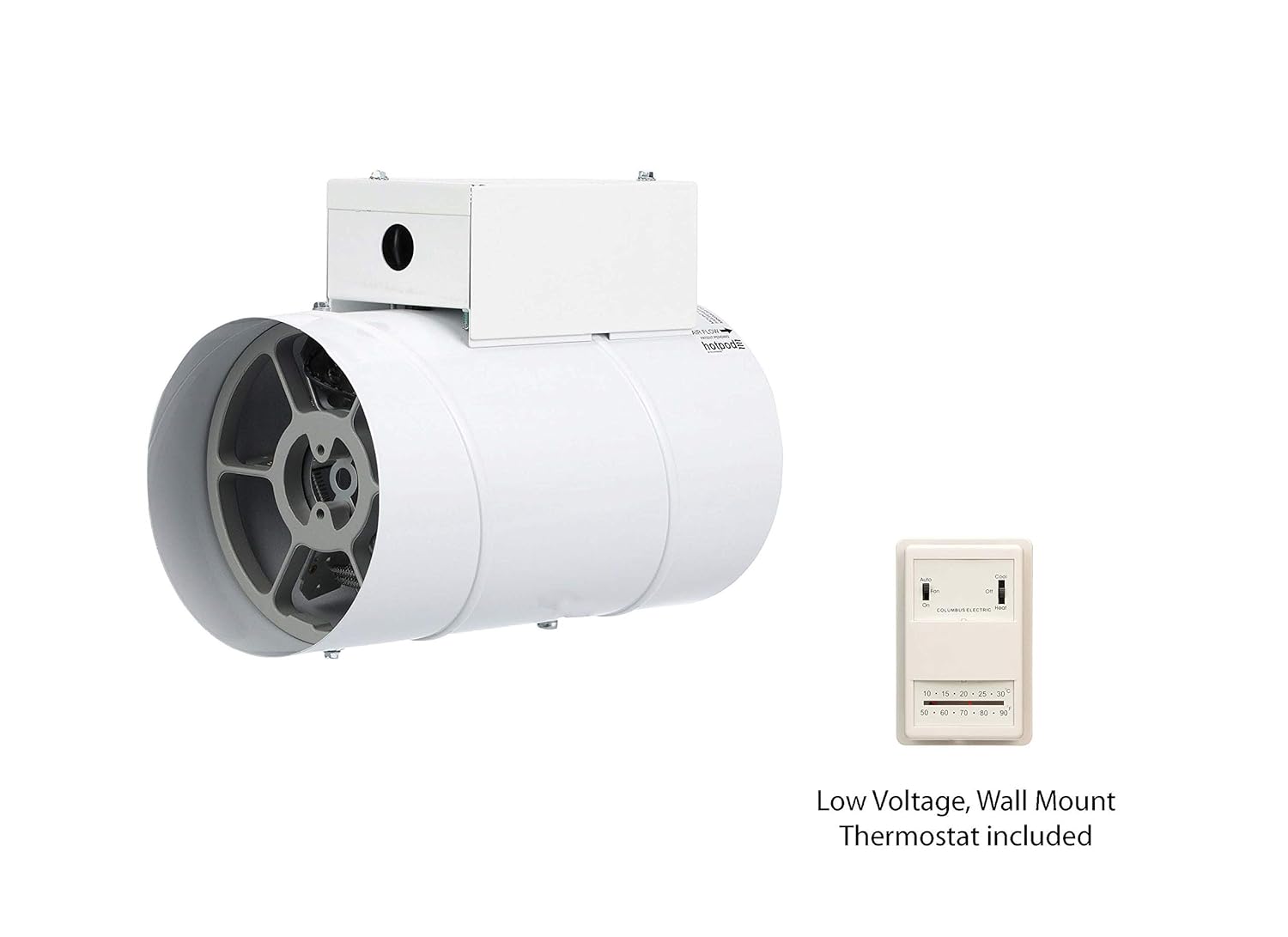 Best Review TPI HP610001202T Hotpod Supplemental Duct Mounted Heating System, Standard, 6 Inlet, Hardwire, 1000/500 W, White Featured Product TPI HP610001202T Hotpod Supplemental Duct Mounted Heating System, Standard, 6 Inlet, Hardwire, 1000/500 W, White