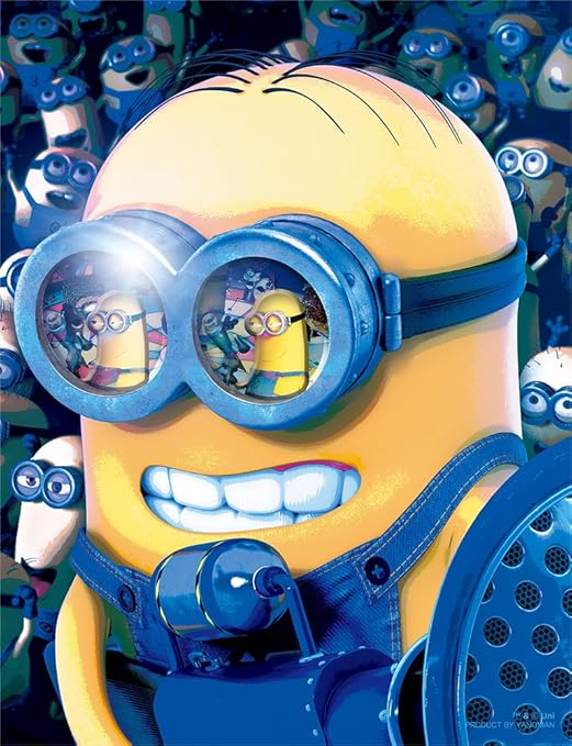 Amazon やのまん 300ピース ジグソーパズル ミニオンズ ミニオン スタイル スチュアート 16 5x21 5cm 42 49 おもちゃ おもちゃ