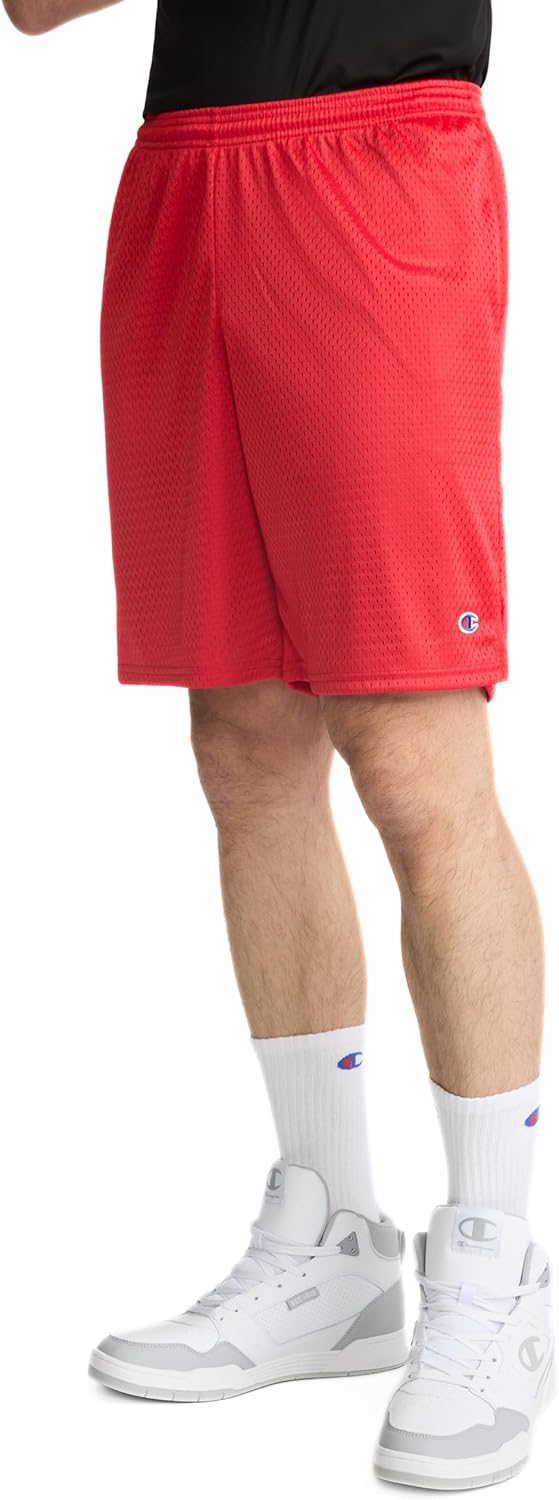 Champion Men's Shorts, Men's Mesh Gym Shorts, Lightweight Athletic Shorts (Reg. Or Big & Tall)