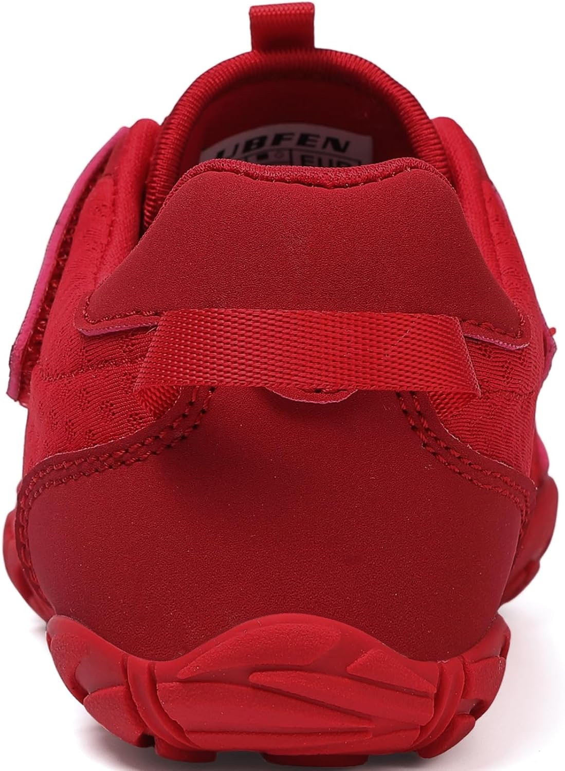 UBFEN Kids Barefoot Shoes Zero Drop Minimalist Sneakers Boys Girls - Lightweight Wide Toe Box Running School Shoes with Hook Loop