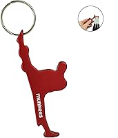 Vista 4 de Munkees - Llaveros para atletas, mini llaveros para deportes atléticos, pequeños jugadores de baloncesto y fútbol, esquiadores, corredores