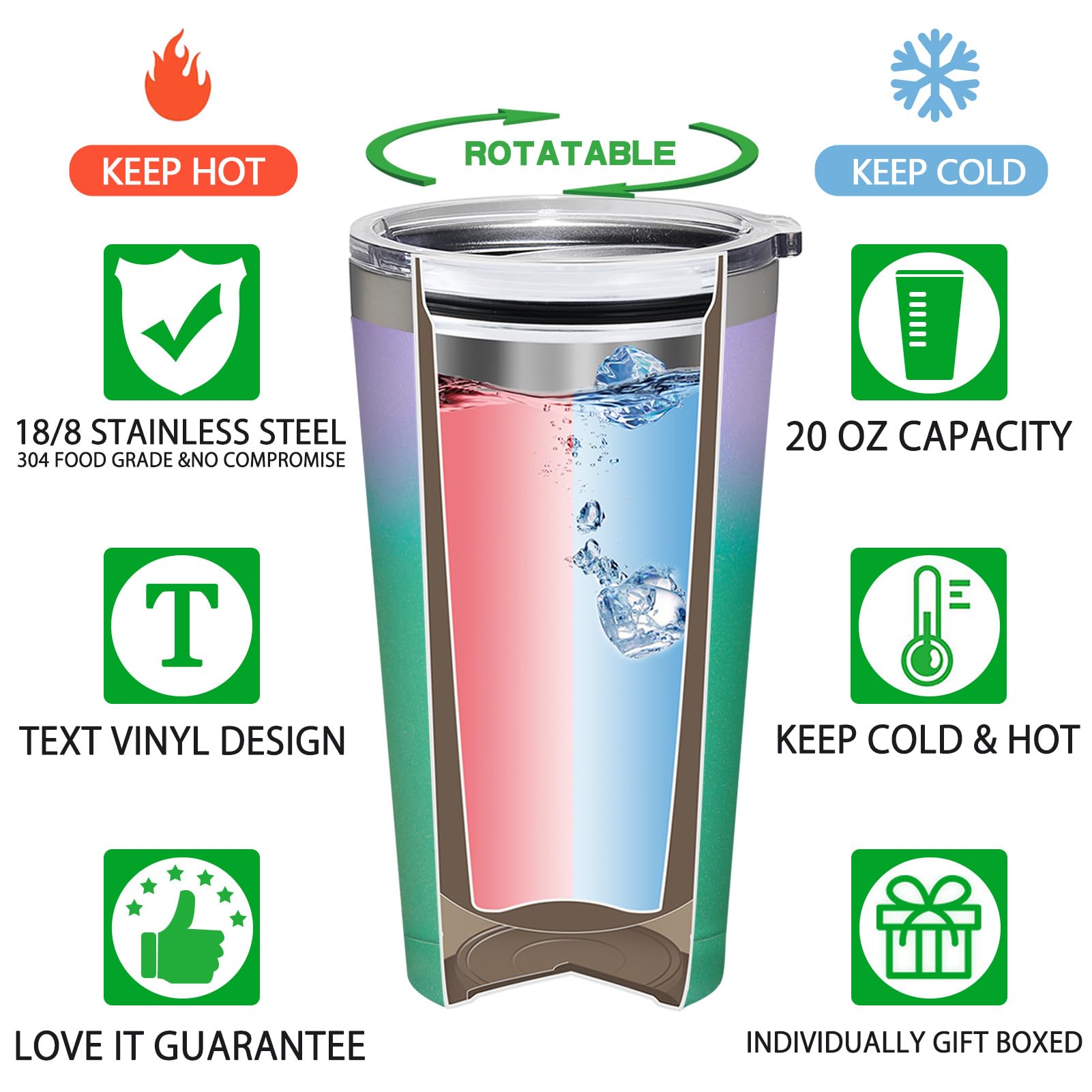 Grifarny Therapist Gifts Mental Health - Physical Therapists Gifts for Women - Christmas, Therapy Gift for Therapists - A Great Therapist is Hard to Find Tumbler Cup 20oz