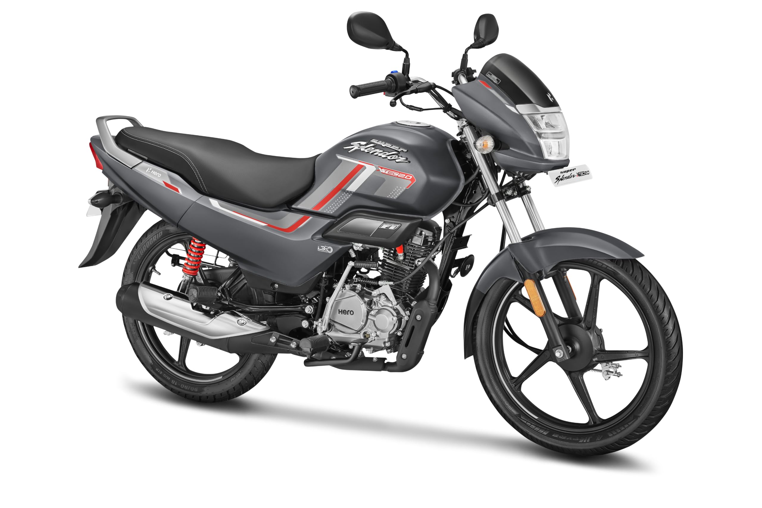 Hero MotoCorp Super Splendor XTEC 2.0 Drum Matte Axis Gray Booking for Ex-Showroom Price-image-17