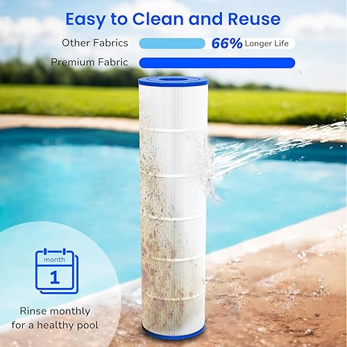 Miniatura 6 de Future Way CV460 - Cartuchos de filtro de piscina de repuesto para Jandy CV460, CL460, reemplazar Jandy R0554600, Pleatco PJAN115, Unicel C-7468, 4