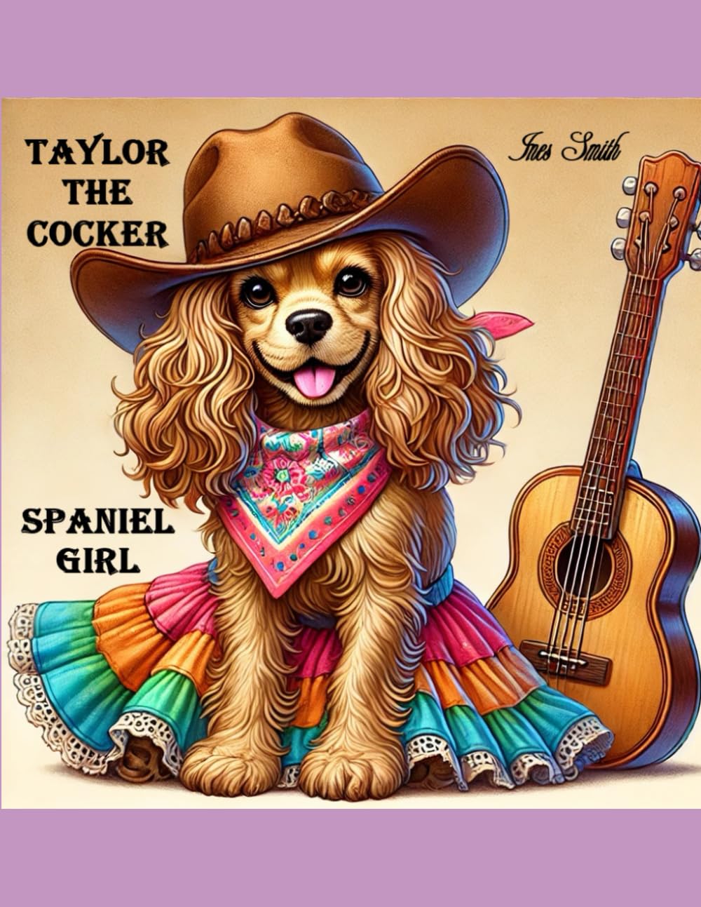 Taylor the Cocker Spaniel Girl: A Fun-Filled Colouring Adventure