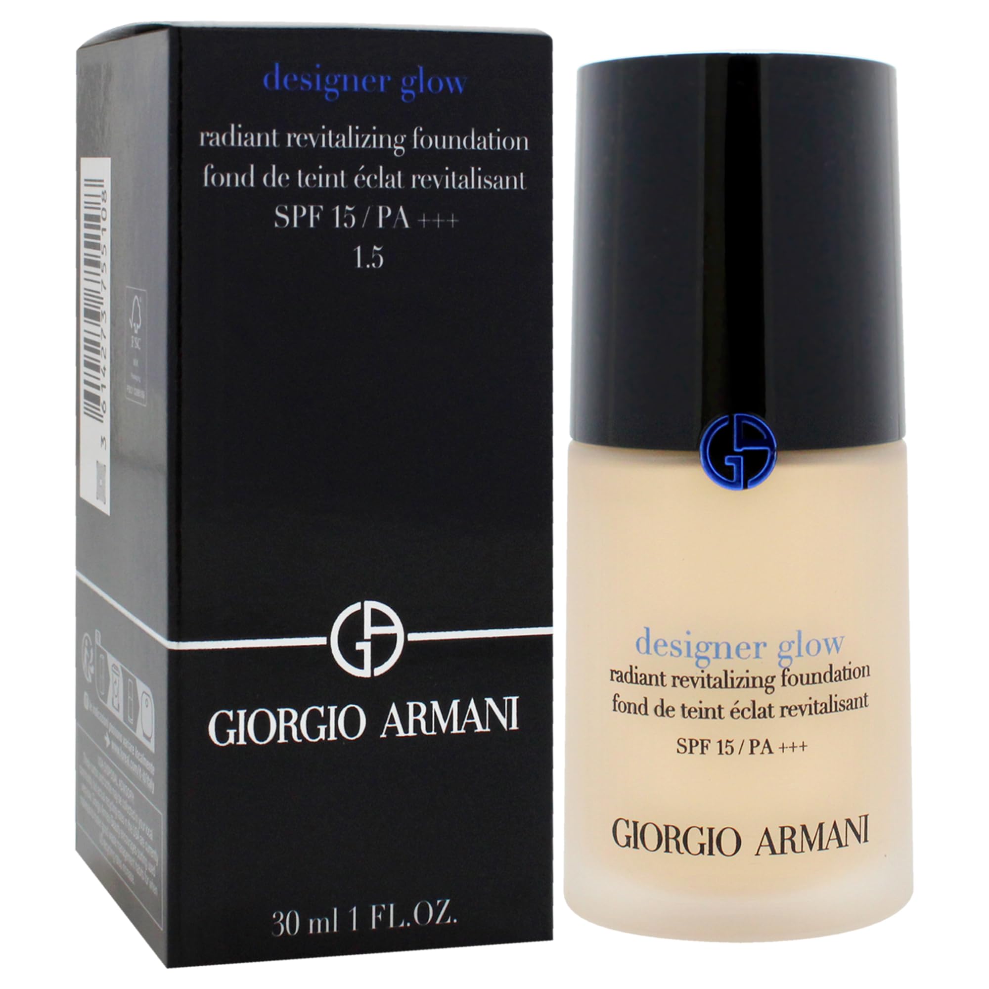 Amazon.com : Designer Glow Radiant Revitalizing Foundation SPF 15