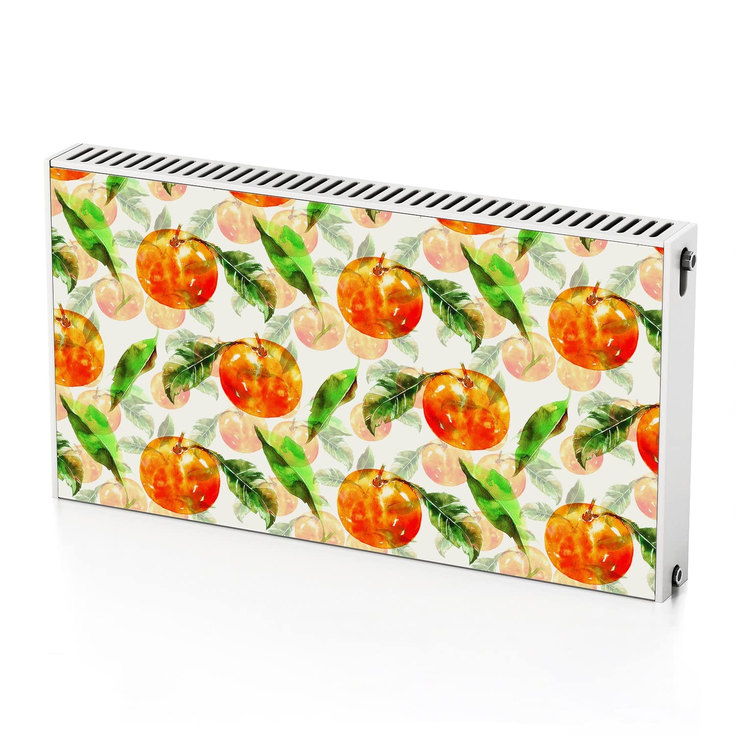 Tapis magnétique pour radiateur masquer chauffage motif fruit