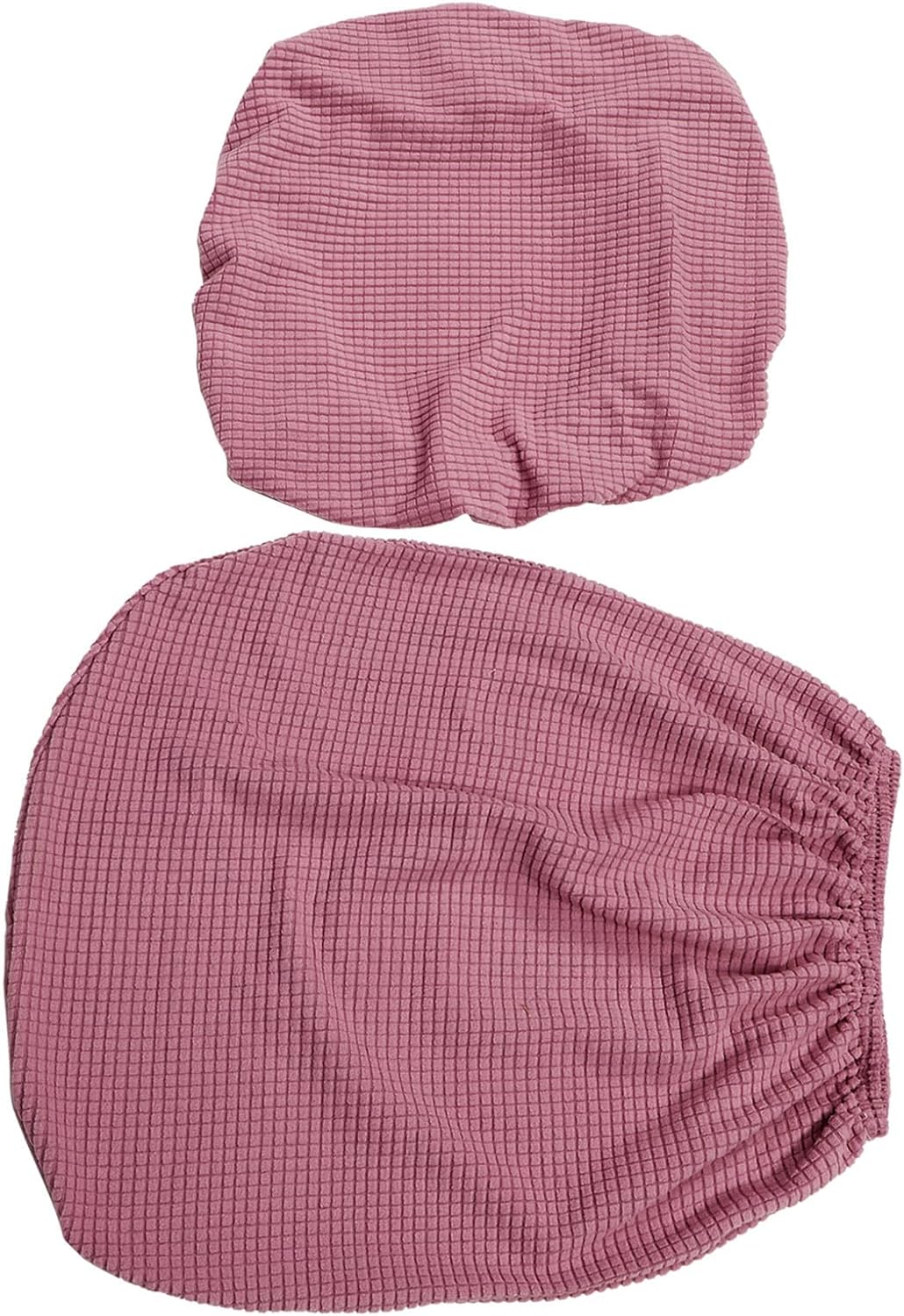 Xmas Purple Polyester Stretch Chair Cover for Office Living Room