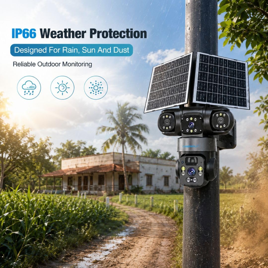 XUGA Cybernautt X10A Solar Security Camera -6