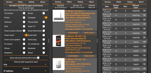 Network Scanner - IP scanner - Who uses my WiFi