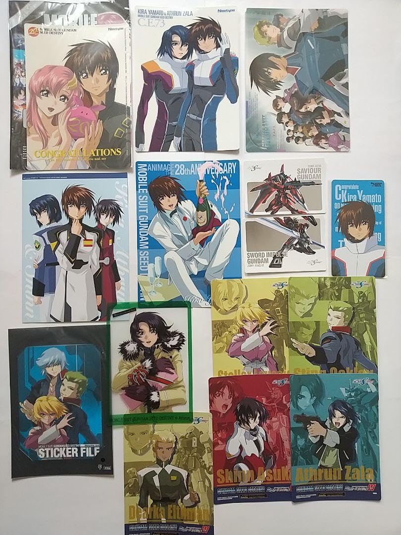 ガンダムSEED DESTINY 付録 アニメージュ ニュータイプ ガンダムSEED DESTINY 付録 アニメージュ ニュータイプ ガンダムSEED