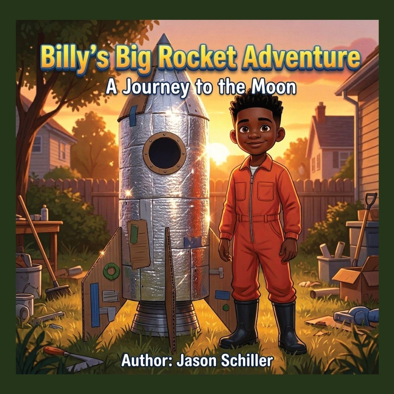 Billy's Big Rocket Adventure: A Journey To The Moon