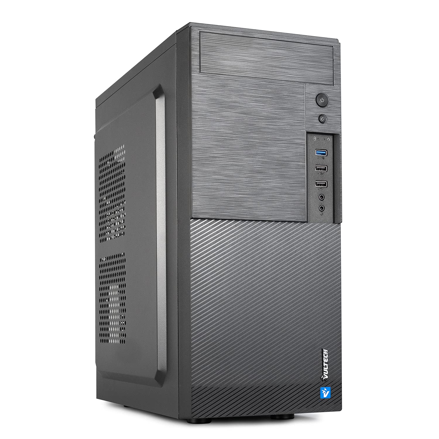 Case Vultech VCO-A1699 Rev 2.1 ATX 1x USB 2.0,2X USB 3.0, bez zasilacza, czarne