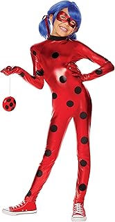 Spirit Halloween Miraculous Ladybug Kids Ladybug Costume Deluxe | Officially Licensed | Miraculous Ladybug Outfit