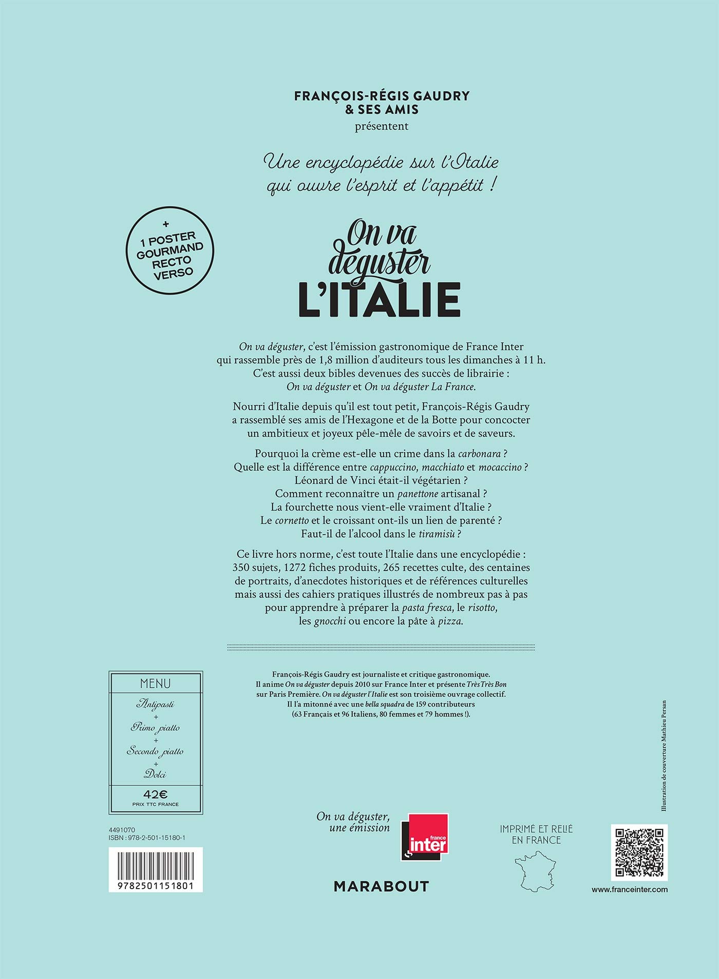 On va déguster l'Italie