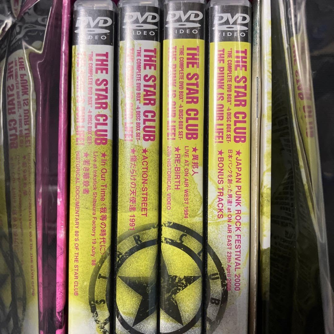 専用 THE STAR CLUB 4枚組 DVD BOX 【公式通販】