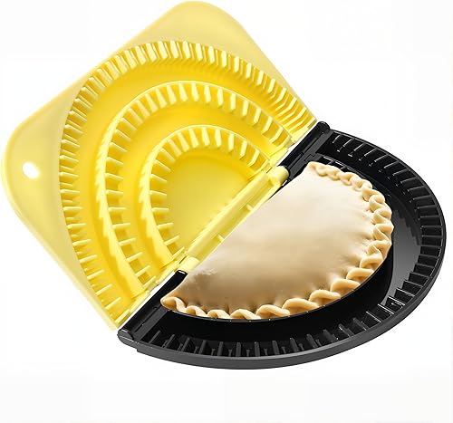 Sellador de tortillas 3 en 1, máquina Quesadilla para envoltura de 6 + 8 pulgadas + 10 pulgadas, diseño de dientes de tiburón a prueba de fugas,