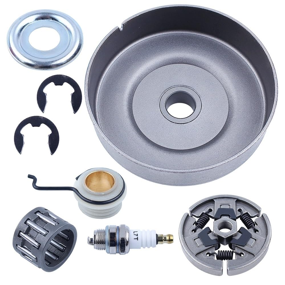 Cojinete de Agujas de Embrague de piñón de 7 Dientes for Motosierra 38, Compatible con MS390, MS290, MS310, 029, 039, Engranaje helicoidal 1125 640 2000
