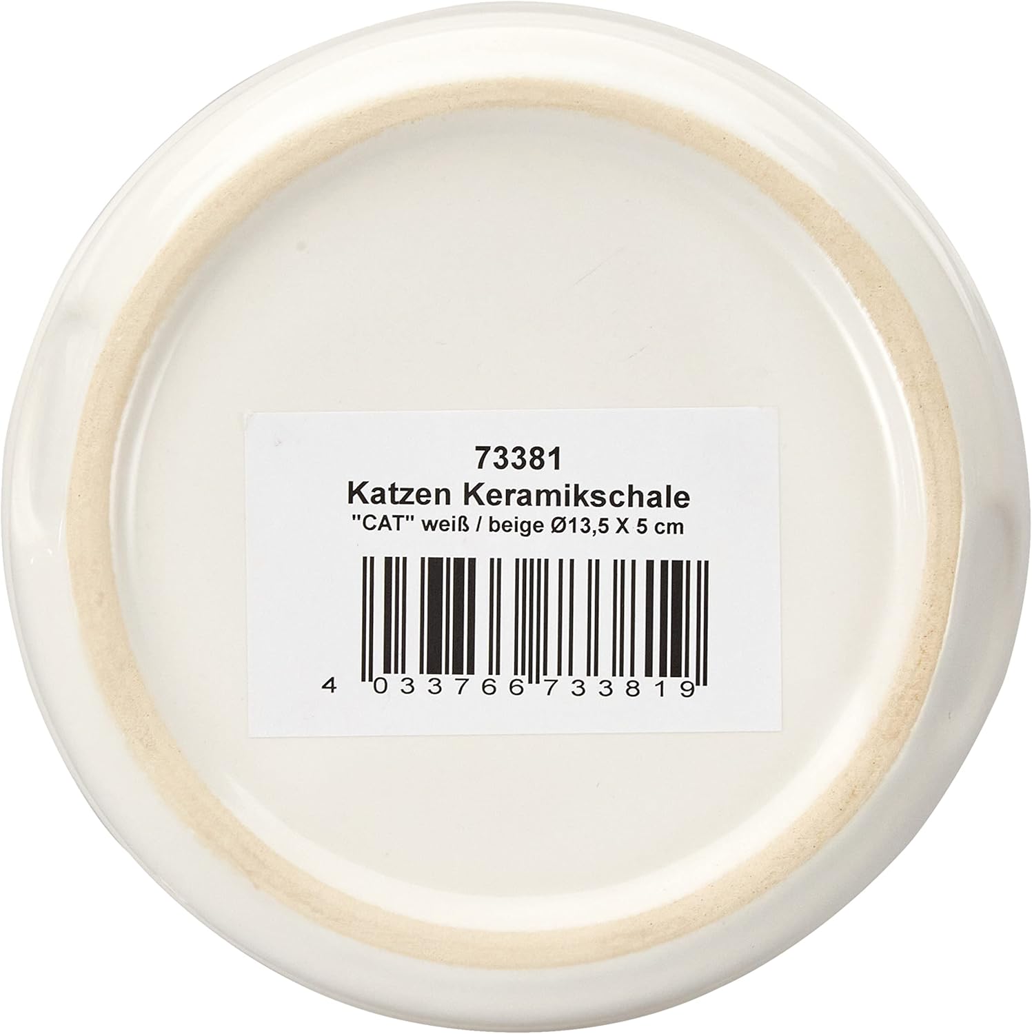 Nobby Ceramic Cat Bowl Diameter 13.5 cm
